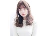 女子力upパーマ＋デザインカット＋カラー＋トリートメント