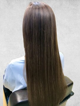 ヘアーアンドメイクサワ 佐久店(sawa) 20代30代40代髪質改善トリートメント艶感ストレート暗髪