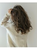 【コテ巻き風パーマ】デジタルパーマ