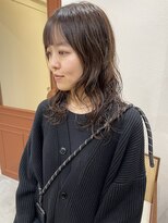 プフ 伏見(puf)&nbsp;[puf 伏見/丸の内/栄/名古屋]ゆるめパーマセミロング★鳥山