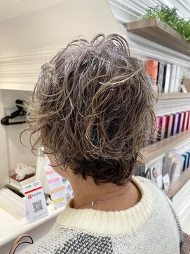 アッシュ 鶴ヶ峰1号店(Ash) ショート×パーマ