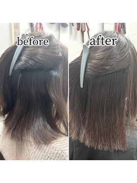 シュガー バイ エクラート 立川南口店(SUGAR by ECLART) あまり痛まない縮毛矯正/立川縮毛矯正/立川美髪矯正/ストレート