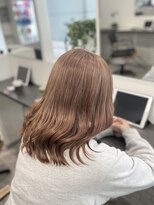 カラ ヘアーサロン(Kala Hair Salon)&nbsp;ブラウンベージュ/ベージュ/ブリーチ/20代