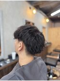 ツイスト×ピンパーマ