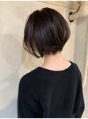 ショコラベージュ/ショートヘア/ハイトーン/京都/河原町/学割U24