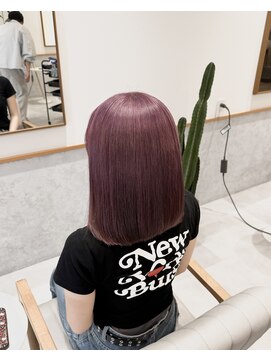 レンジヘアー(lange hair) cassis color