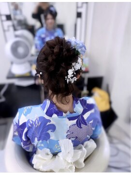 ベルグロー(BELLEGROW) おだんごヘア/アップヘア/祭りヘアセット