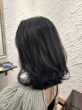 アルメリア 池袋(Arumeria) ブルーブラック ダークグレー 髪質改善 大人キレイ 20代30代