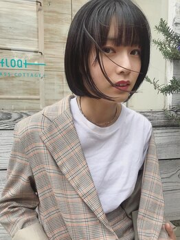 テラバイアフロートシーグラスコテージ (terra by afloat SEAGLASS COTTAGE)の写真/≪二子玉川≫髪質・骨格・クセを見極めた再現性の高いカットで扱いやすくどこから見ても綺麗なフォルムに☆