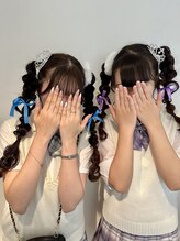 ソリン(Solin') 編み込みツインアレンジ