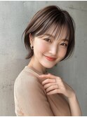 レディース韓国レイヤーナチュラル小顔ショート