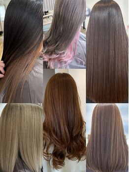 カラー専門店出身＊実力派スタイリストのマンツーマン施術で、あなたの理想の色味を叶えます◎