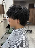 メンズパーマシャドウパーマ無造作パーマ