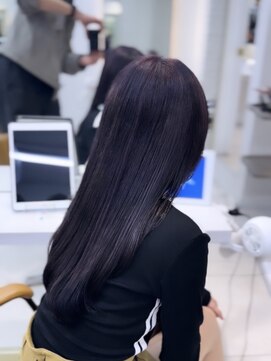 ジュノヘアージャパン 表参道(JUNO HAIR JAPAN) 黒髪/クラゲヘアー/オリーブグレー/小顔/ココアベージュ/渋谷