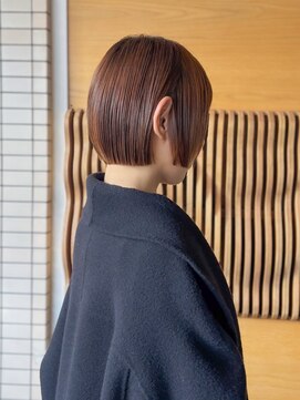 salon sea　とわ　カットラインにこだわったボブ