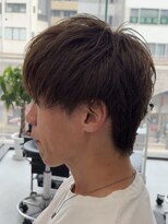 ゴート(GOATO)&nbsp;ナチュラルマッシュ　ブラウンカラー　鹿児島メンズ