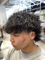 フィフスパーク(fifth PARK)&nbsp;渋谷波巻きツイストスパイラル束感パーマfifth色気メンズカット