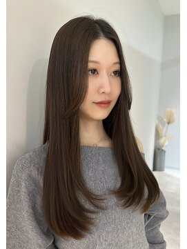 ボヌールウメダ(Bonheur UMEDA) 流れやすい顔周りで、ナチュラルに垢抜け♪/西梅田北新地