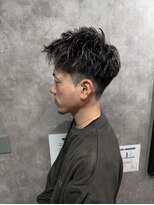 スピン 本八幡(SPIN)&nbsp;MEN’S HAIR/サーフカール/刈り上げセンターパート/本八幡