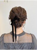 結婚式ヘアセット