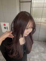 マウ(mau) lavender pink × layer