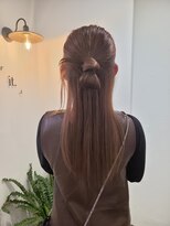 イット(it.) it.YUI まろブラウン ラベンダーベージュ ブリーチなしWカラー