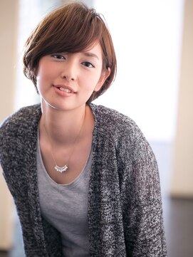 たさわ堂モク(たさわ堂moku) 大人可愛いナチュラルショート♪【楠瀬 浩也】