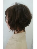 ハナ ビューティーヘアー(hana.)&nbsp;前下がりショートボブ