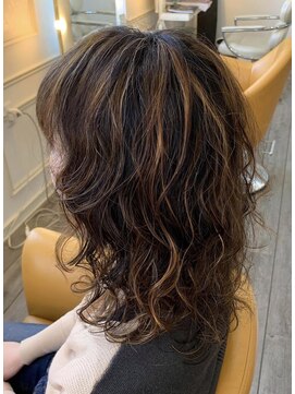 オペラ ヘア デザイン(OPERA Hair design) パーマ+カラーの3Dスタイル