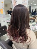 ローズカラーグラデーション