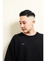 レンゲン(LENGEN) 七三オールバックかき上げヘアコンマヘア３８