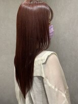 サク(Sac.)&nbsp;sac.みつよ　「艶髪」ピンクブラウン