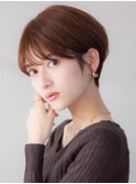 マッシュショート 大人可愛い うる艶髪 青山 表参道 30代40代