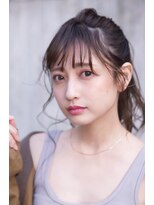 オースティン 流山おおたかの森(AUSTIN) 大人かわいい前髪セシルカットココアブラウンフリンジウェーブ