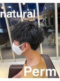 束間パーマスタイル