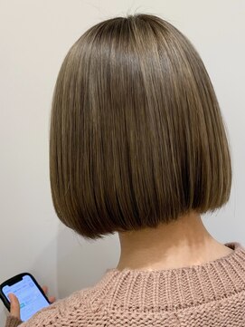 ムーン(moon) #似合わせカット #アースカラー #くびれヘア #デザインカラー