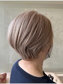 脱白髪染め!白髪染めを使わないベージュカラー!