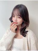 シースルーバングの前髪カットが可愛い☆美髪髪質改善