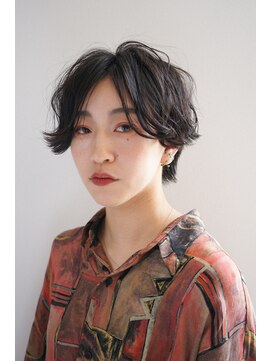 サンドット(Sun.) ショートパーマ/おすすめ/髪質改善/韓国風/ハイライト