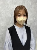 【 C’LD 】タッセルボブ/ヘイリーボブ/小顔ボブ/切りっぱなし