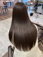 ザ ラブズ ラフズ ヘアー 本店(the loves laughs hair)&nbsp;癖が悩みでご来店いただき、髪質改善ストレートを施術しました。