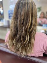 アローズ 玉名店(arose)&nbsp;２０～40代髪質改善艶感 ベージュハイライト