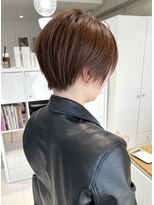 レヴ 草加店(LEV.)&nbsp;グレーベージュセミディシアーカラー姫カット