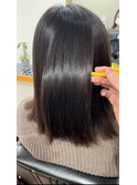 髪質改善 縮毛矯正 ストレート