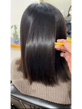 シーン(SCENE) 髪質改善 縮毛矯正 ストレート