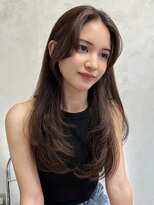 ベレーザシェルト(Beleza scelto) 10120秋色オリーブグレージュ髪質改善透明感カラーワンホンヘア