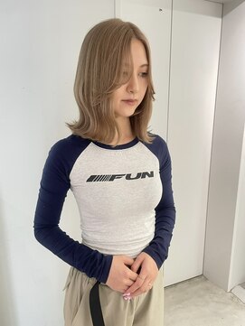 リンドトウキョウ(LINDO TOKYO) milk tea beige!