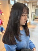 レイヤーカット/ロングヘア/セミロング