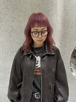 マイル 渋谷(mile)&nbsp;ブリーチ1回コーラルピンク