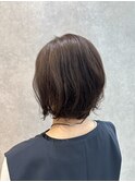マロンベージュ／ボブ